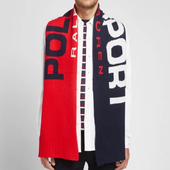 POLO RALPH LAUREN Polo Sport Color Block Scarf